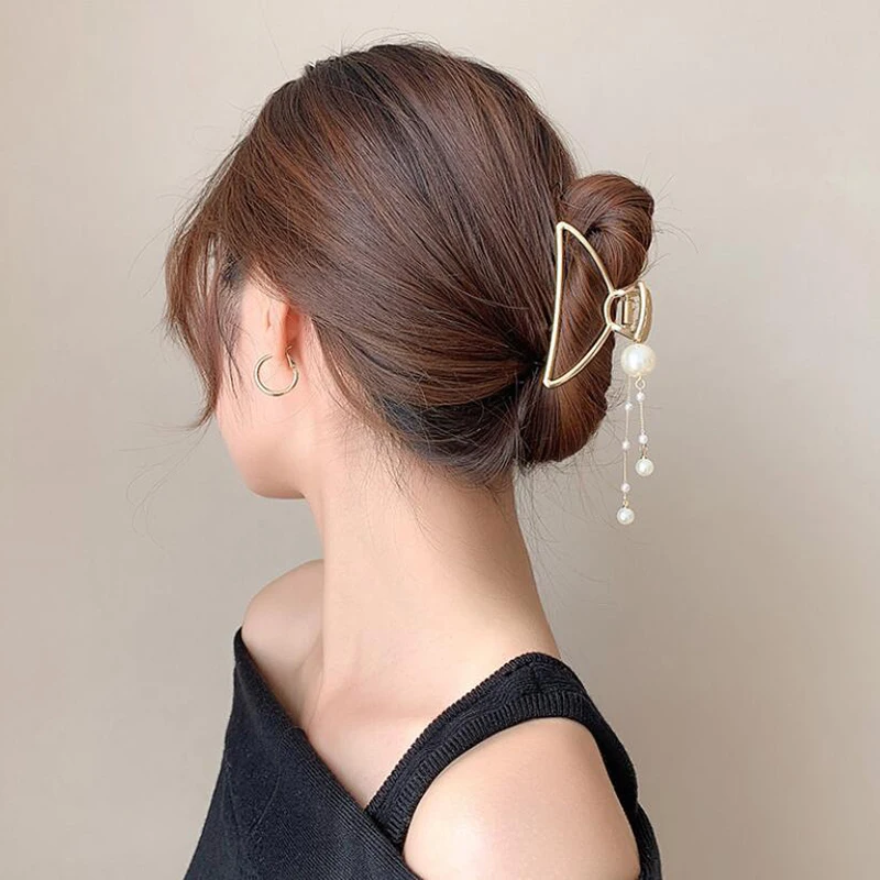 

Women Girls Geometric Metal Hair Claw Clip Clamps Hair Crab Diverse Shape Hair Clip Hairpin Large Size Hair Accessories Gifts