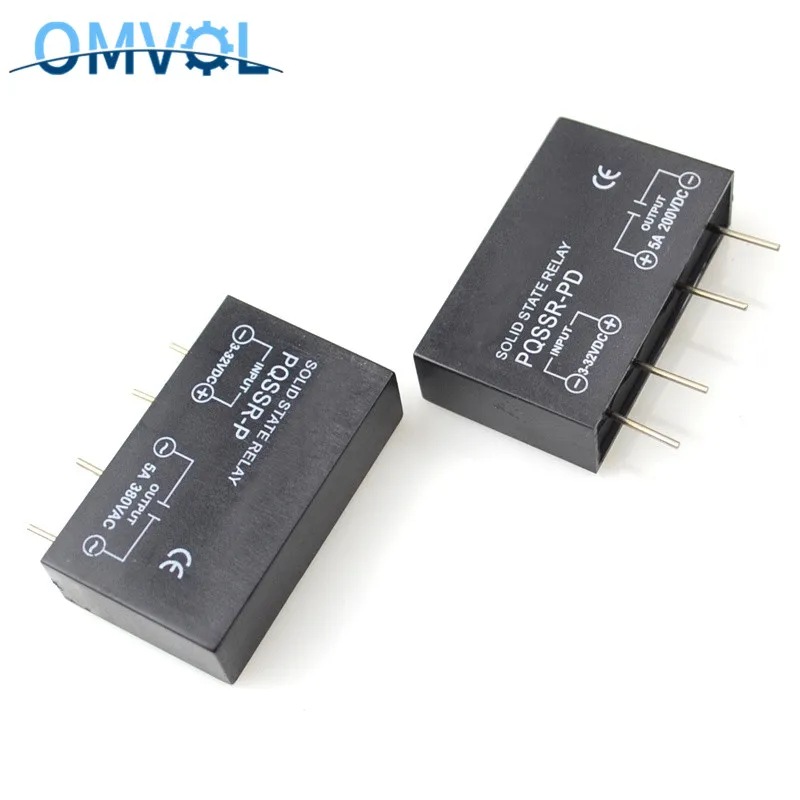 PQLYT 5A 200VDC PCB твердотельные реле PQ SSR-PD припой SSR SSR-P | Строительство и ремонт