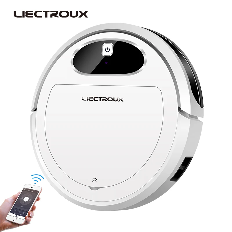 Робот пылесос Liectroux 11S приложение WiFi гироскоп и 2D навигация по карте