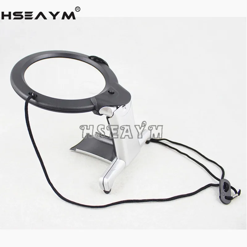 Светодиодный Рабочий стол двойного назначения рабочее увеличительное стекло