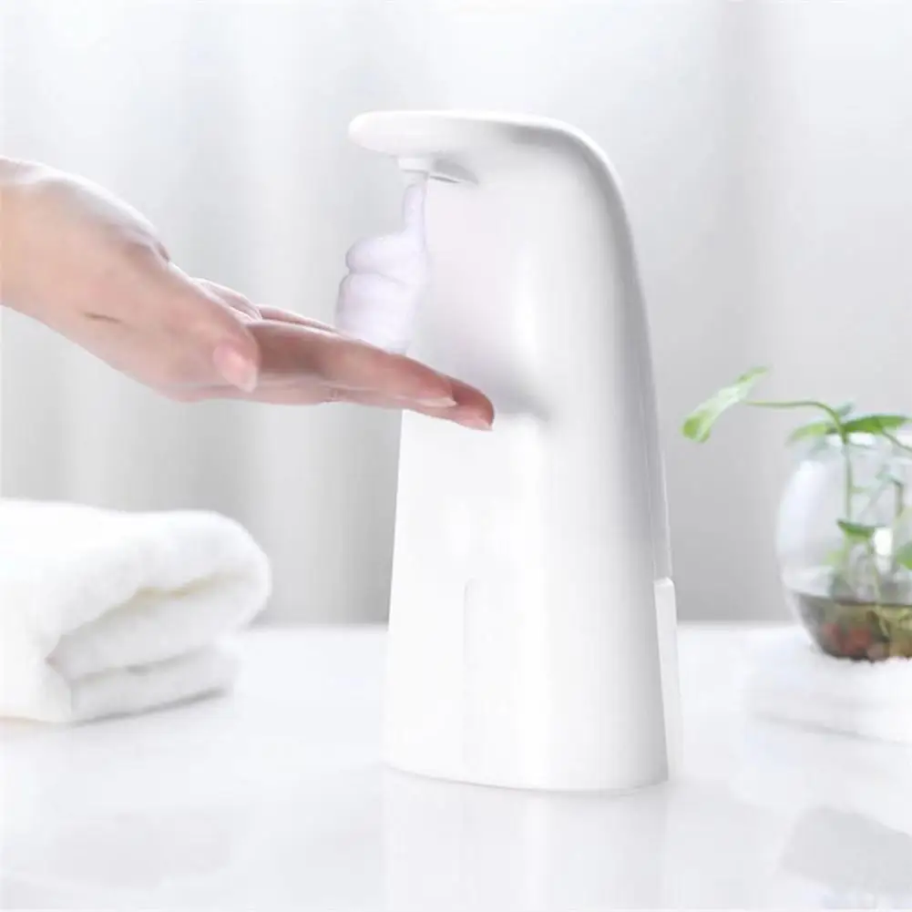 

250ml Automatic Foaming Soap Dispenser Infrared Motion Sensor Hands-free Soap Dispensing Device For Bathroom Kitchen Toilet