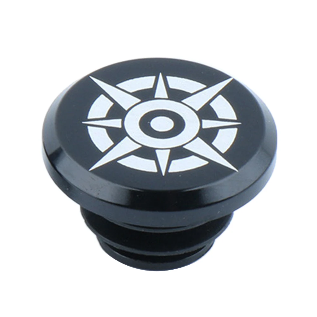 Black A 18.8mm 1 шт., наконечник для руля велосипеда из сплава, заглушки для велосипеда, наконечник для велосипеда, MTB, горный велосипед, запчасти для велосипеда - Цвет: Black A 18.8mm