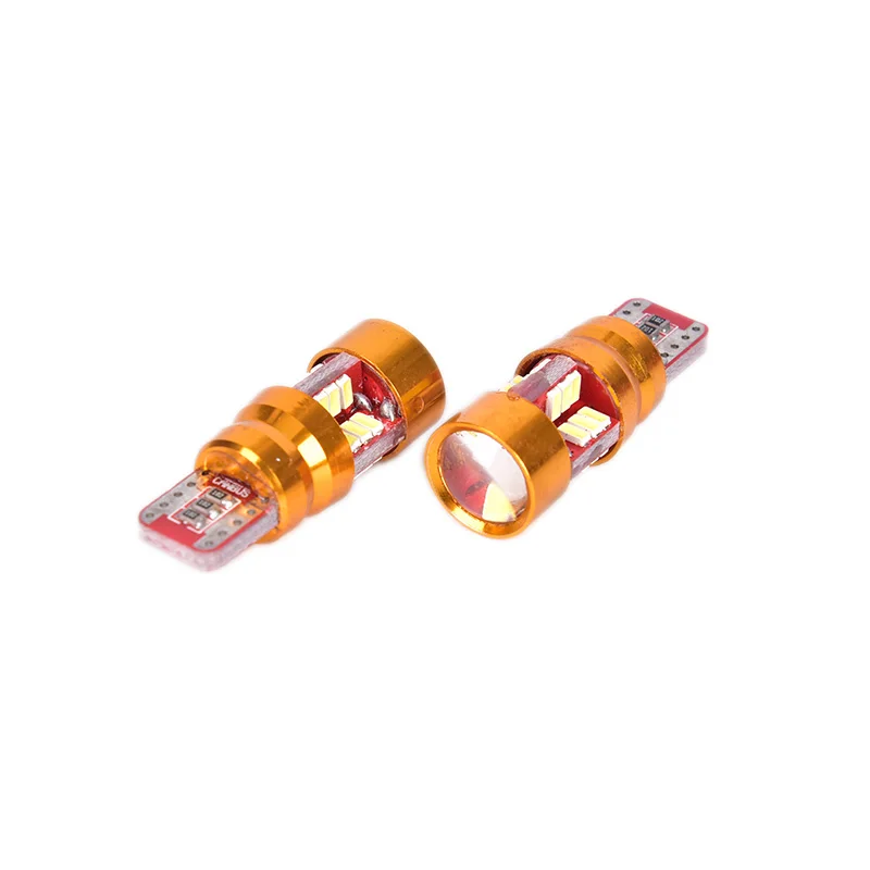 2 шт. Автомобильные светодиодные лампы T10 3014 27SMD|Сигнальная лампа| |