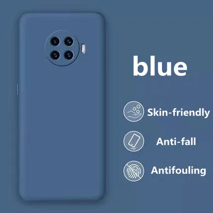 

2021 for Millet Series Redmi Series Liquid Silicone Mobile Phone Case Straight Edge Fine Hole Silica Gel Anti-falling Soft Shell