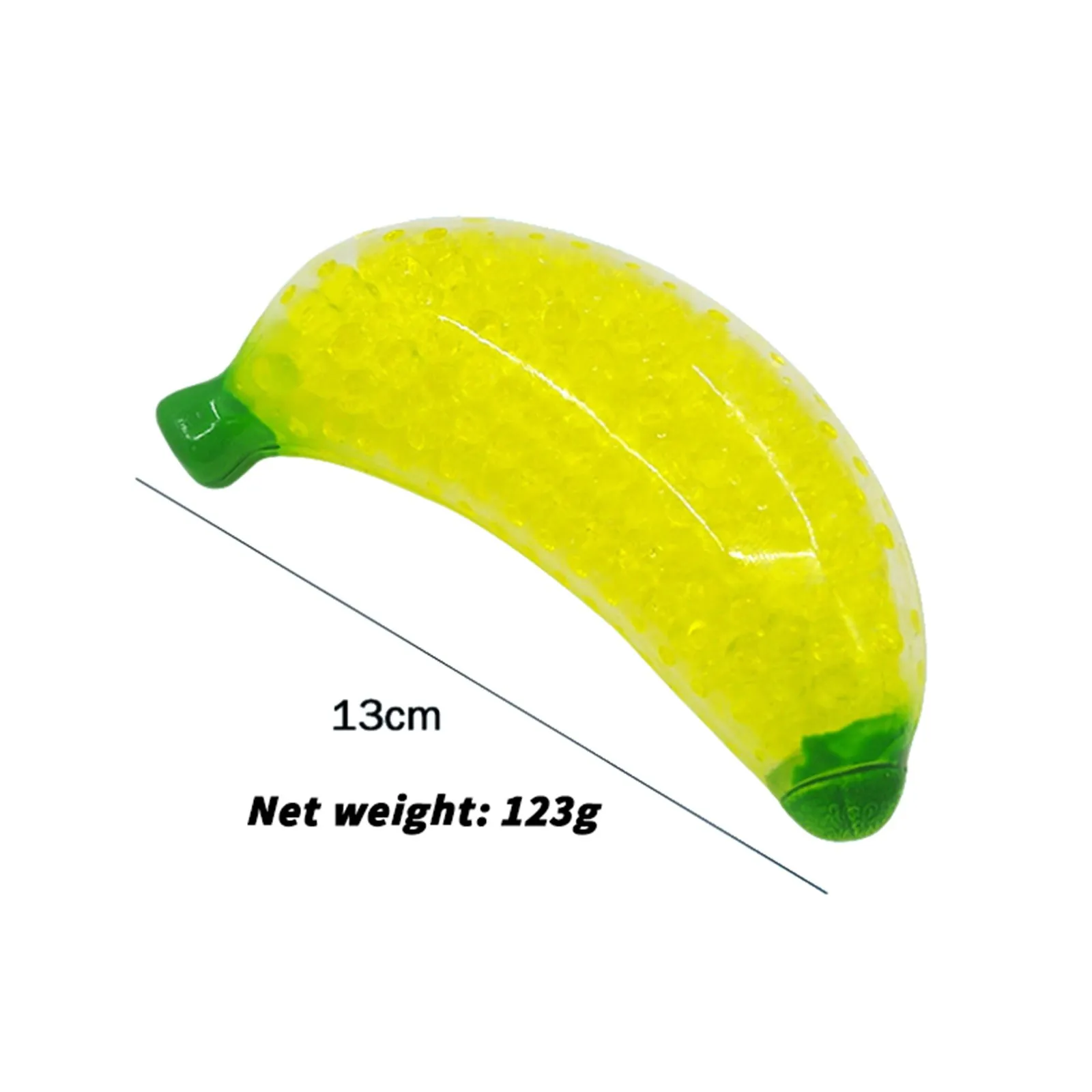 

2021New 5ml Banana SqueezeStress ReliefBalls Exercise Hand Ball Color Ball For Kids Adults Decompression fruit toys Dropship #06