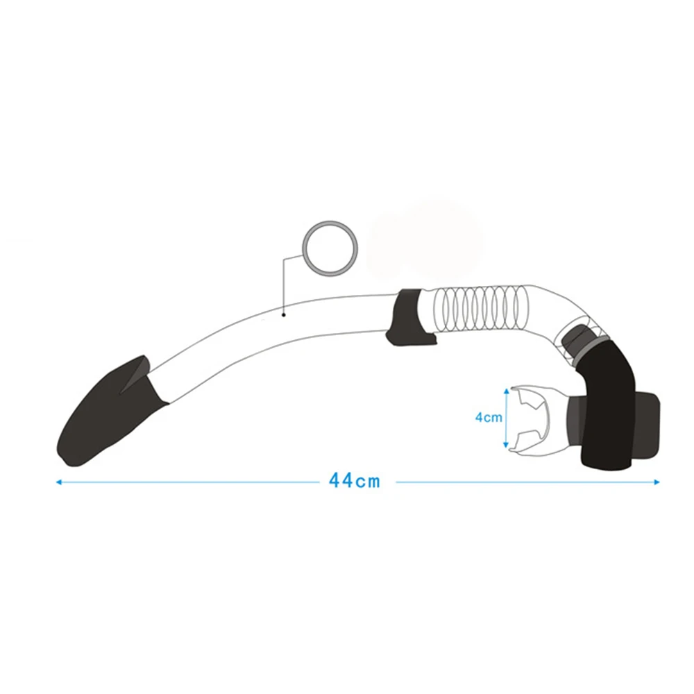 

Adult Swimming Swim Diving Scuba Full Dry Snorkel Snorkeling Accessories Professional Silicone Diving Snorkel Tube Equipment