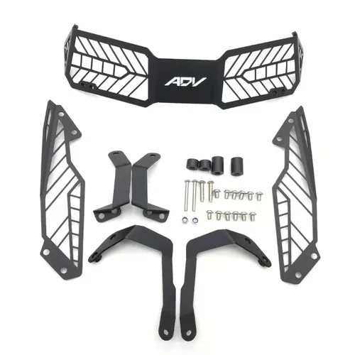 

For Honda ADV 50 ADV 150 2019 2020 2021 Motorcycle accessories Headlight Grille Guard Cover Protector Headlight Guard Cover