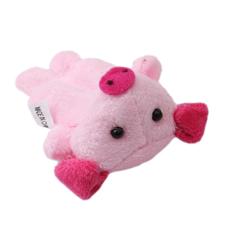 

12 PCS/Lot Christmas Mini Plush Baby Toy Animal Family Finger Puppets Set Zodiac Boys Girls Finger Puppets