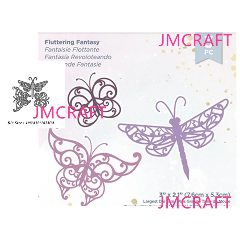 

JMCRAFT Новые Красивые различные бабочки металлические режущие штампы Сделай Сам Скрапбукинг ручная работа бумажные металлические стальные Ш...