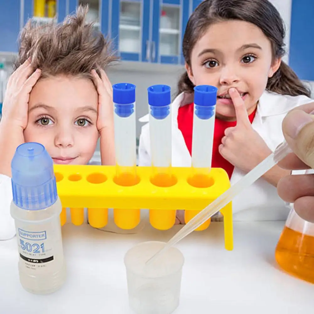 

Детский набор для научных экспериментов, очки «сделай сам», оборудование для химической лаборатории, обучающее игрушечное оборудование