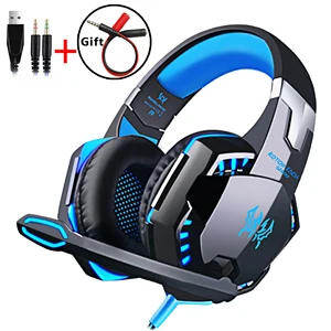 wired gaming headset headphones surround sound deep bass stereo casque earphones with microphone for game xbox ps4 pc laptop free global shipping