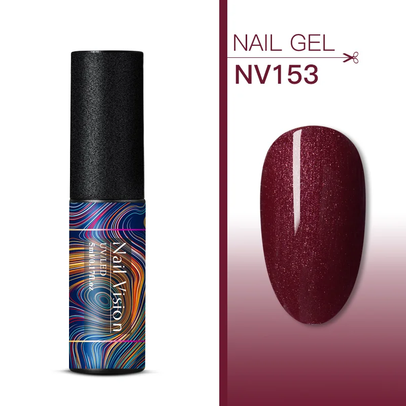 Nail Vision 5 мл УФ-набор гель-лаков для ногтей блестки замачиваются долговечный Гель-лак для ногтей маникюрный лак - Цвет: S06748