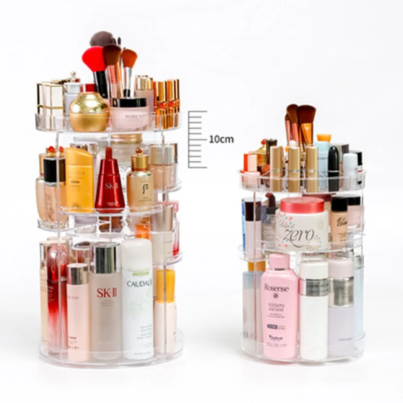 

Upgrade Highten Makeup Organizer Higher 10cm Than Ordinary One Skincare Jewelry Brush Holder Large Capacity Cosmetic Storage Box