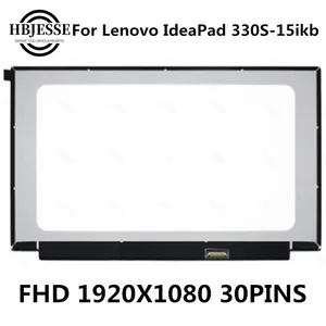 original 15 6lcd for lenovo ideapad 330s 15ikb 81f5 laptop lcd screen matrix panel slim 30 pins ips fhd1920x1080 replacement free global shipping