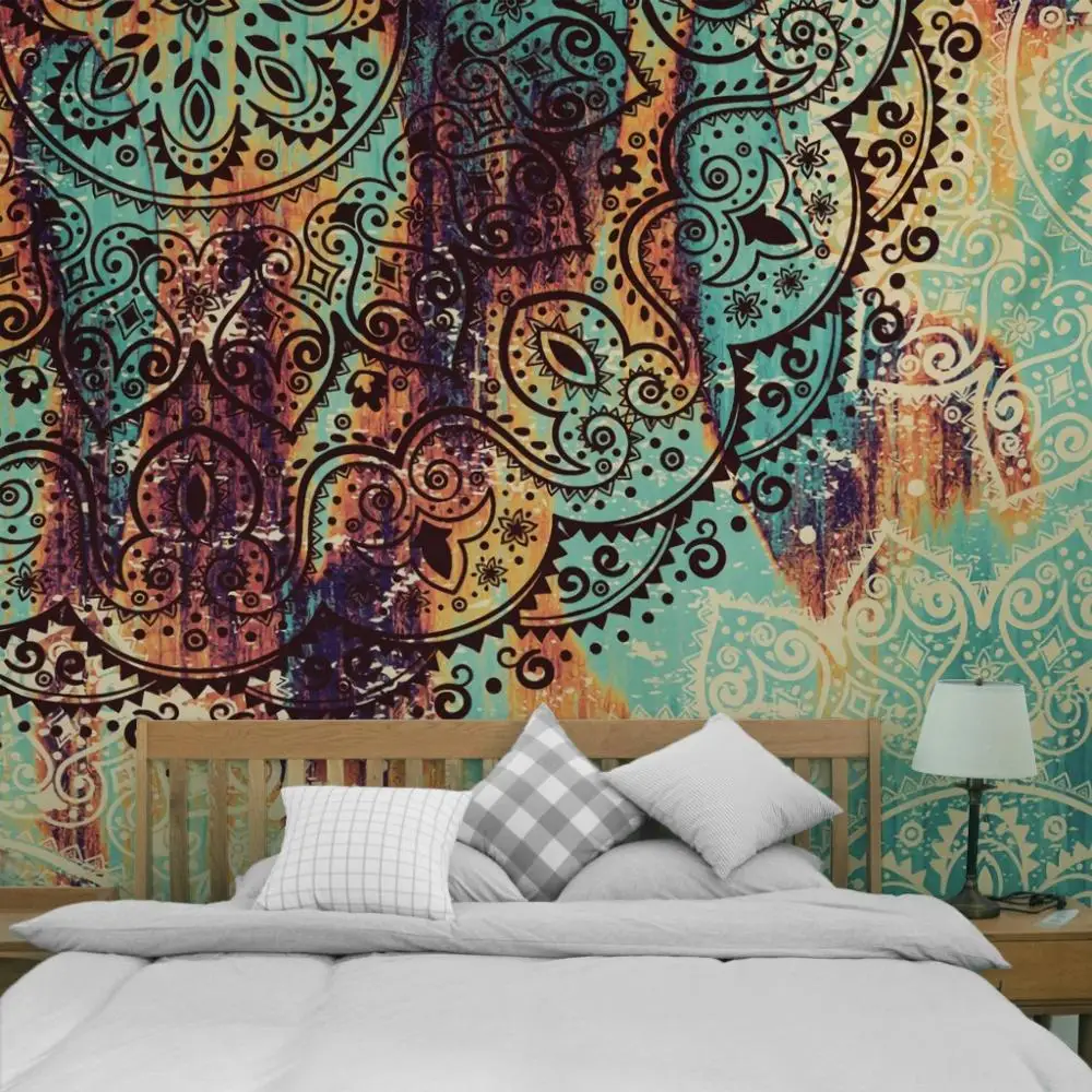 

Mandala Tapestry Wall Hanging Carpet Home Decor for Living Room Bedroom Beach Towel Wall Carpets Multifunctional Dust Cover