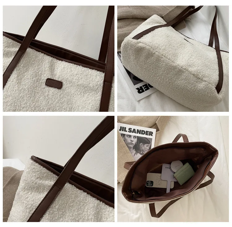 

OLUOLIN Women Large Capacity Shoulder Bag Casual Handbags Female Tote Bags High Quality Ladies Shopper Shoulder Bag