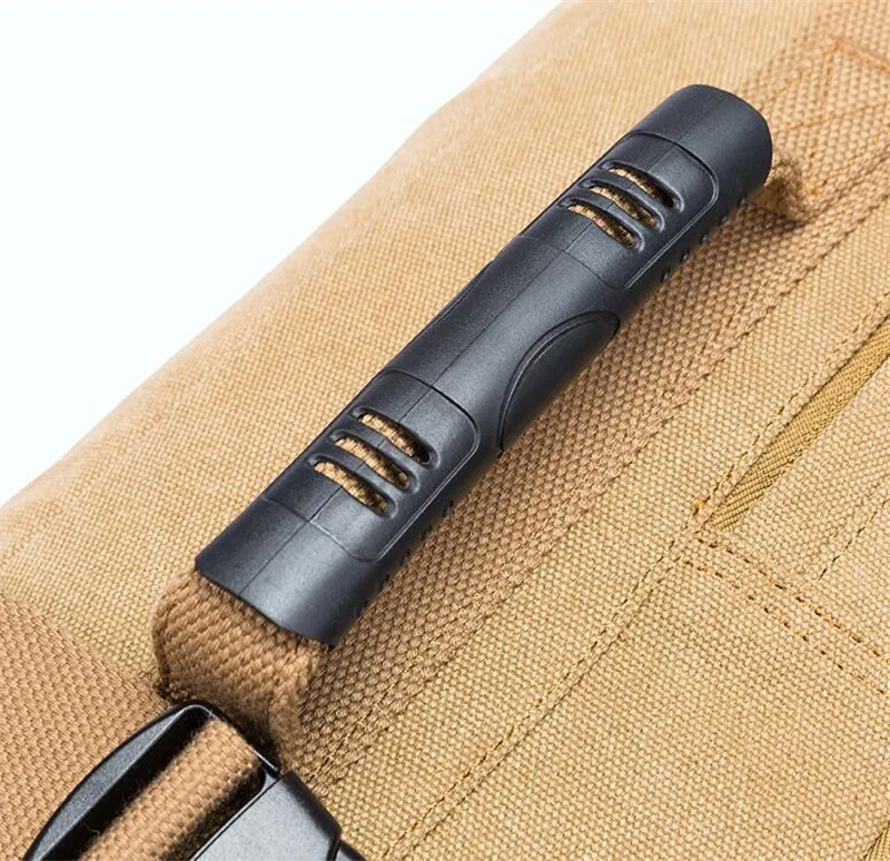 40L Motorcycle Bag Multi-Function Backpack Khaki Moto Canvas Motorbike Helmet Bags Travel Luggage |