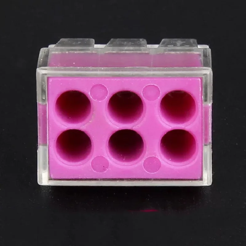 10 шт. универсальный компактный проводной разъем проводки PCT-102/104/106/108