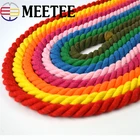 5 метров 10 мм 3 партии витые 100% хлопковые Шнуры Плетеные веревка макраме нитки сделай сам Сумка на шнурке ремешок декоративные аксессуары