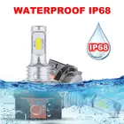 LD2373 автомобильные светодиодсветодиодный ходовые огни 2 шт COB H15 IP68 лампа 12 в-24 в 160 Вт дневные ходовые огни