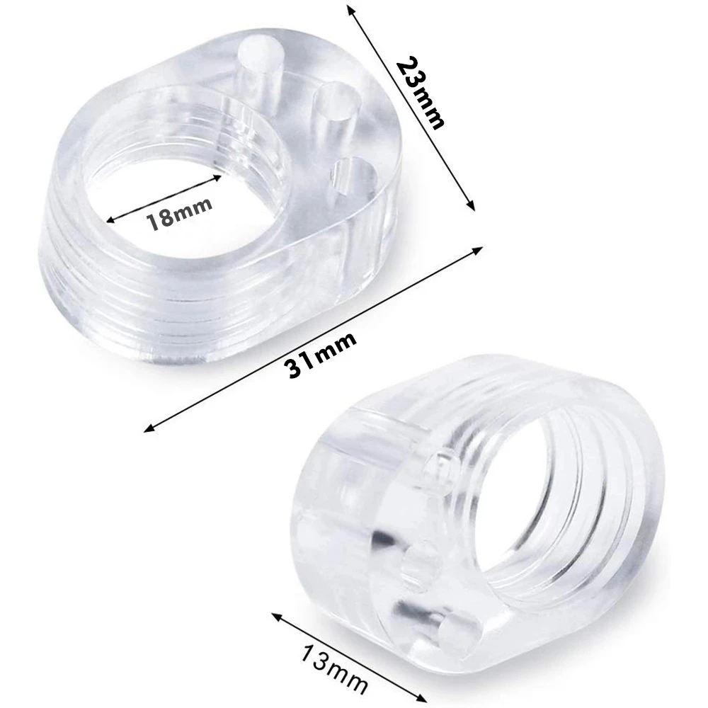 

2/4 Deur Stop Transparant Silicagel Deurklink Buffer Baby Veiligheid Kinderen Bescherming Shockproof Pad Meubels Beschermende