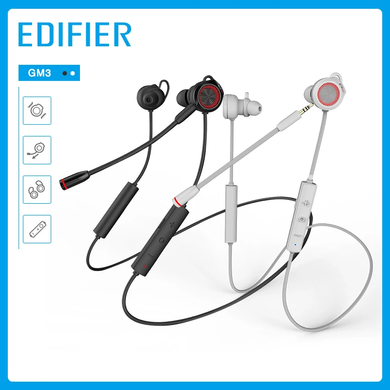 Edifier GM3 игровая bluetooth-гарнитура беспроводное упражнение фитнес-линия управления