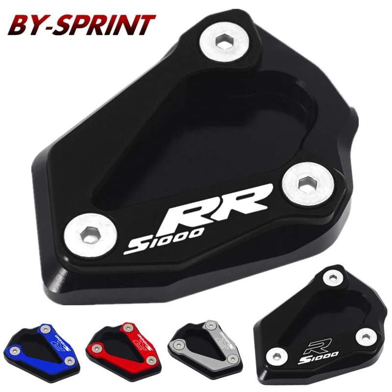 

NEW Motorcycle CNC Side Stand Enlarger Extension Kickstand Enlarge Plate Foot Support Pad For BMW S1000R S1000RR 2019-2022