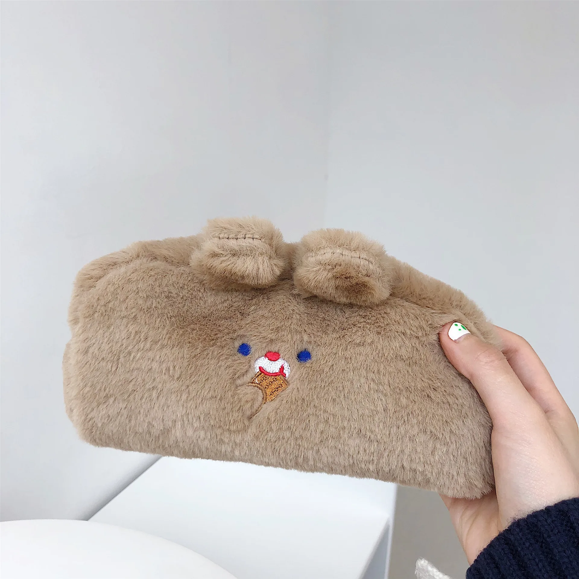 SIXONE Ins плюшевый кролик ручка сумка милый мультфильм простой стиль вместительный