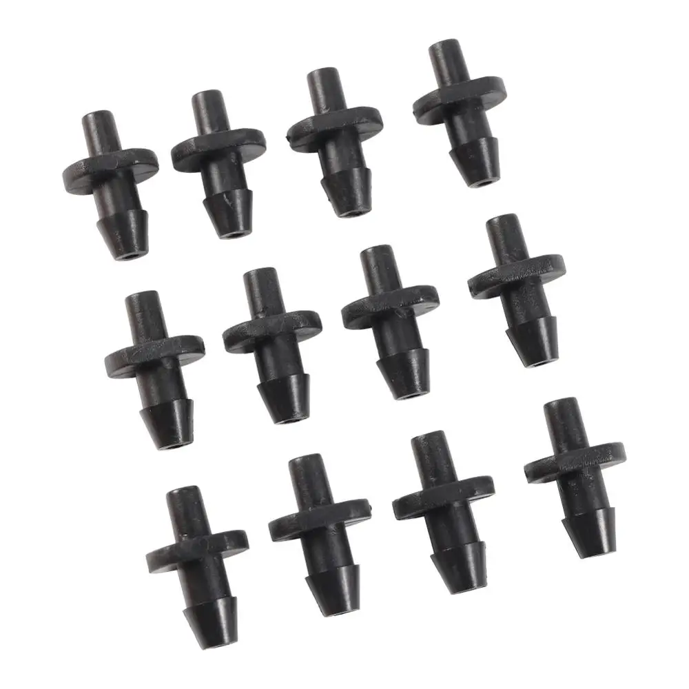 4/7 мм колючий шланг фитинги 4 Single Barb прямой соединитель для муфта садового шланга