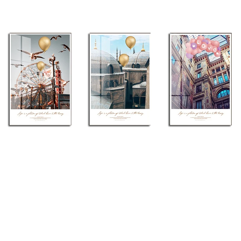 Фотообои в стиле ретро с изображением городского пейзажа постеры и принты виде