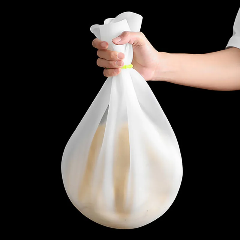 

Силиконовый мешок для сохранения торта, инструмент для выпечки, мешочек для теста, кухонный пищевой муки, кухонный гаджет для смешивания му...