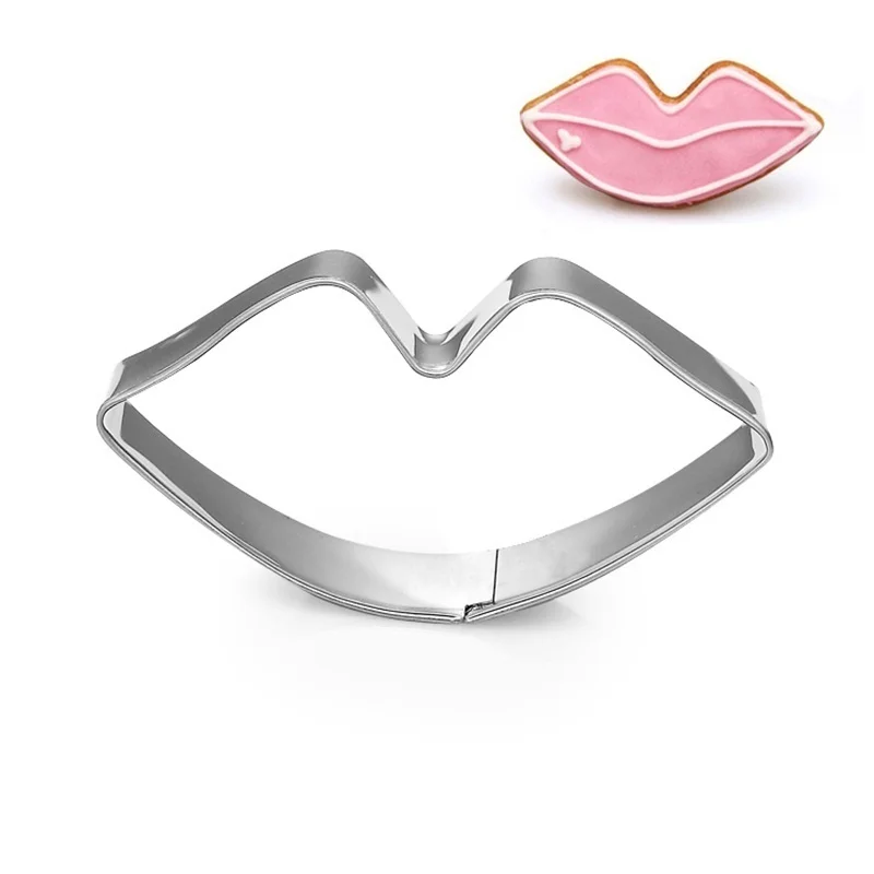 Милые DIY Формочки для печенья в форме усов из нержавеющей стали формы торта