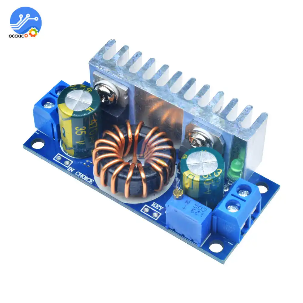 8A 70W Step Up Board 6-42V Continuously adjustable Voltage Boost Converter Module Overcurrent protection board 96% Efficiency |