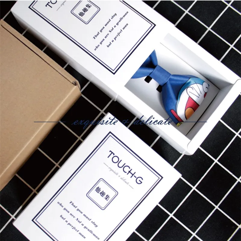 

Bow tie Branded High Quality Printed Fabric Size Both For Adult and Kid With Gift Box Packed Designer Kids Bow Tie Cat Butterfly