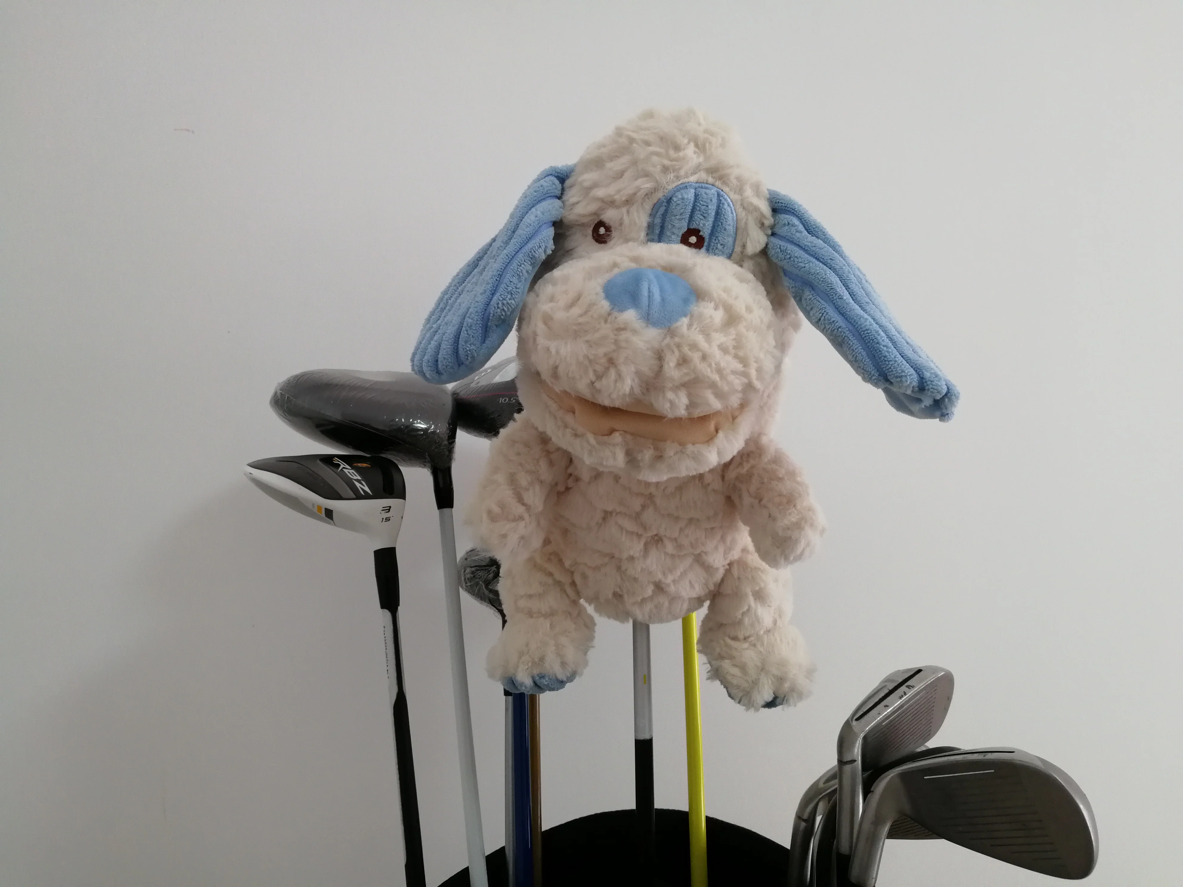 Чехол для головы гольфа с мультяшным животным 460cc забавный утолщенный плюшевый
