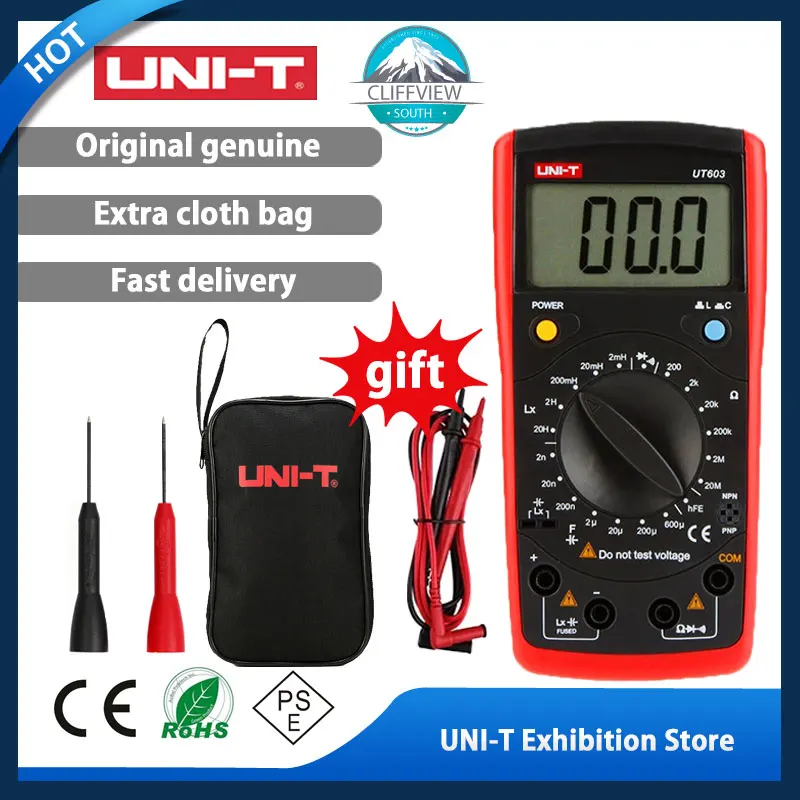 UNI-T UT603 Современные измерители емкости сопротивления индуктивности | Инструменты