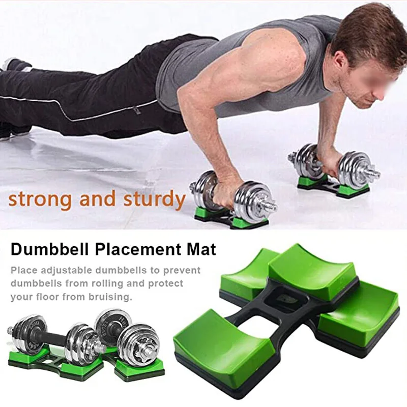 Кронштейн для гантелей коврик спортзала подставка набор домашняя тяжелая