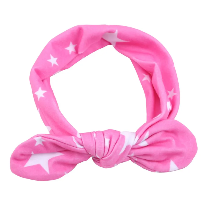 

1pcs Baby Rabbit Ear Hair Bands Fashion Cute Flower Printed Headband Daughter Baby Headwear Hair Accessories
