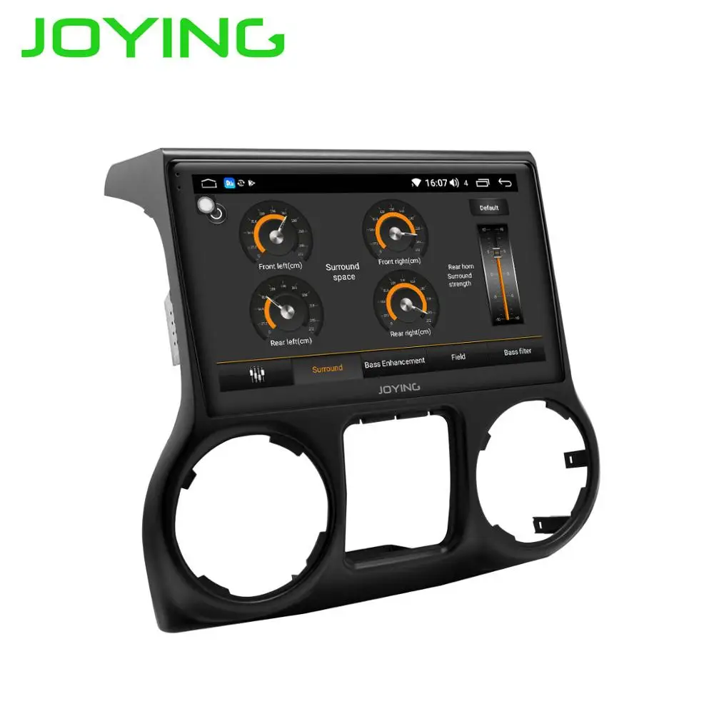 Радуясь стерео для Jeep Wrangler JK 2010 2012 автомобильный Радио Мультимедиа Видео плеер gps 10 ''Android 8,1 головное устройство