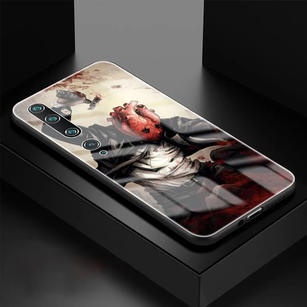 

Dorohedoro Anime Tempered Glass Phone Case for Mi 11 Poco X3 NFC X2 M2C3 9T Pro CC9 CC9E Note 10 Lite Back Cover Coque Shell Bag
