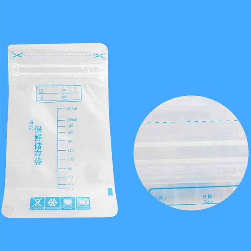 Пакеты для замораживания молока 250 мл 30 шт. | Мать и ребенок