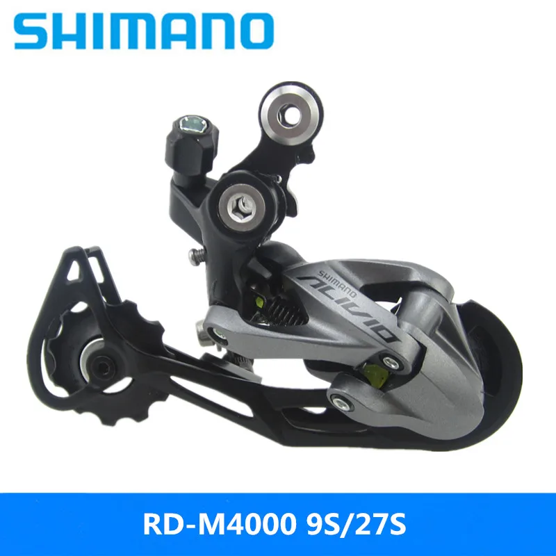 Новинка, SHIMANO, RD-M4000, для горного велосипеда, задний циферблат, 9 S/27, скоростной, для горного велосипеда, теневой, задний циферблат, 430, обновленная версия
