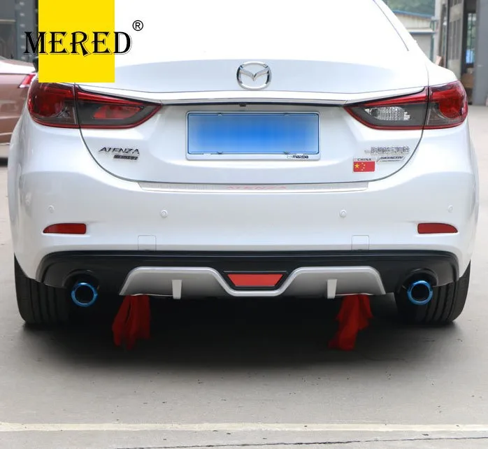 Для Mazda6 ATENZA Body kit спойлер 2014-2017 для Mazda 6 ABS задний передний бампер диффузор