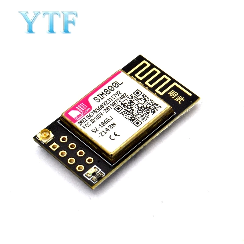 

SIM800L GPRS GSM module micro sim card core board four frequency TTL serial port for ESP8266 ESP32