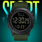 Модные мужские светодиодные цифровые военные спортивные часы с датой, Резиновые Кварцевые часы с будильником, водонепроницаемые 2021 мужские электронные спортивные часы с таймером # S