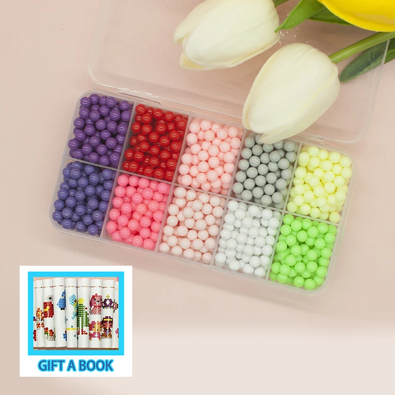 6000 шт. 24 цвета многоразовые бусины головоломка кристалл сделай сам водный спрей