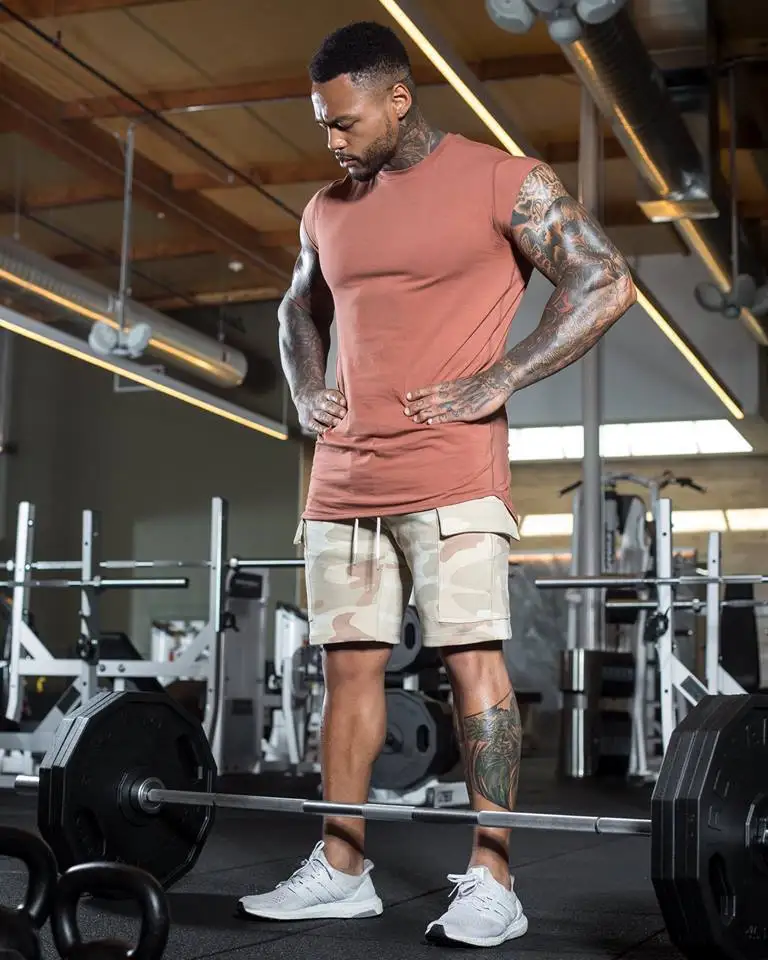 

Batwing Sleeve Tshirt Men Workout GYM Fitness T Shirts Moto Biker Tops Hip Hop Streetwear Men Clothing