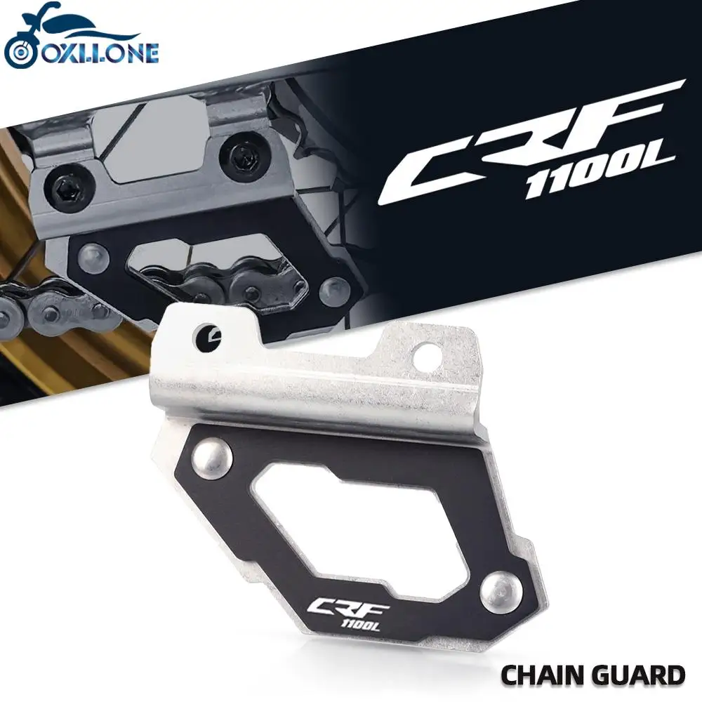 

FOR HONDA CRF 1100L CRF1100L AFRICA TWIN ADV SPORTS 2019-2021 Motorcycle Chain Guide Guard Pulley Protector Plate Stabilizer