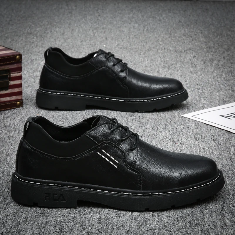 

Shos For Men Casual Man Shoes Zapatos De Cuero Para Hombre Leather Genuine Men Office Men's Sapatenis Masculino Summer