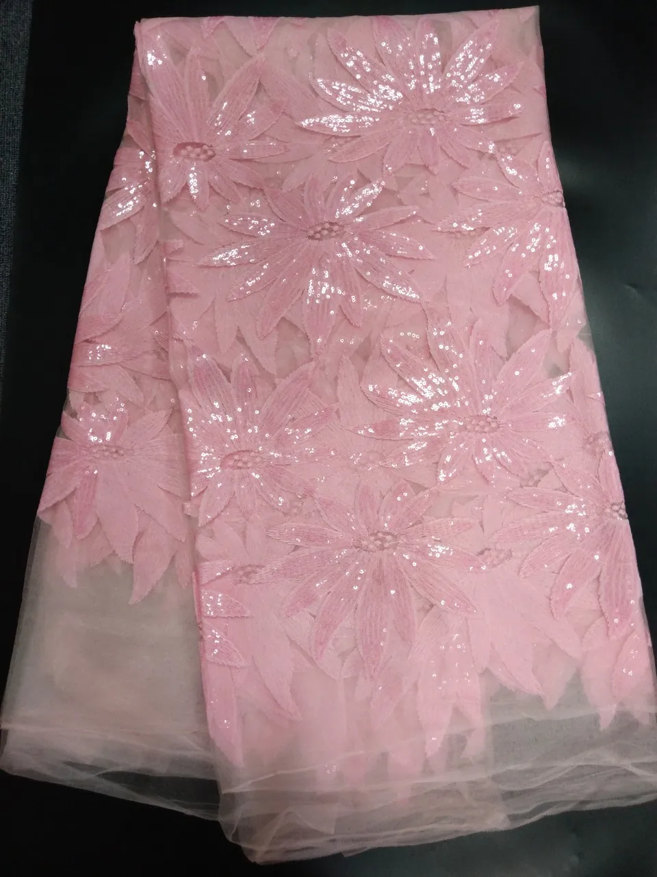 Высококачественный французский Шелковый материал красивая африканская